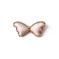 Song Brocade Crystal Butterfly Barrette