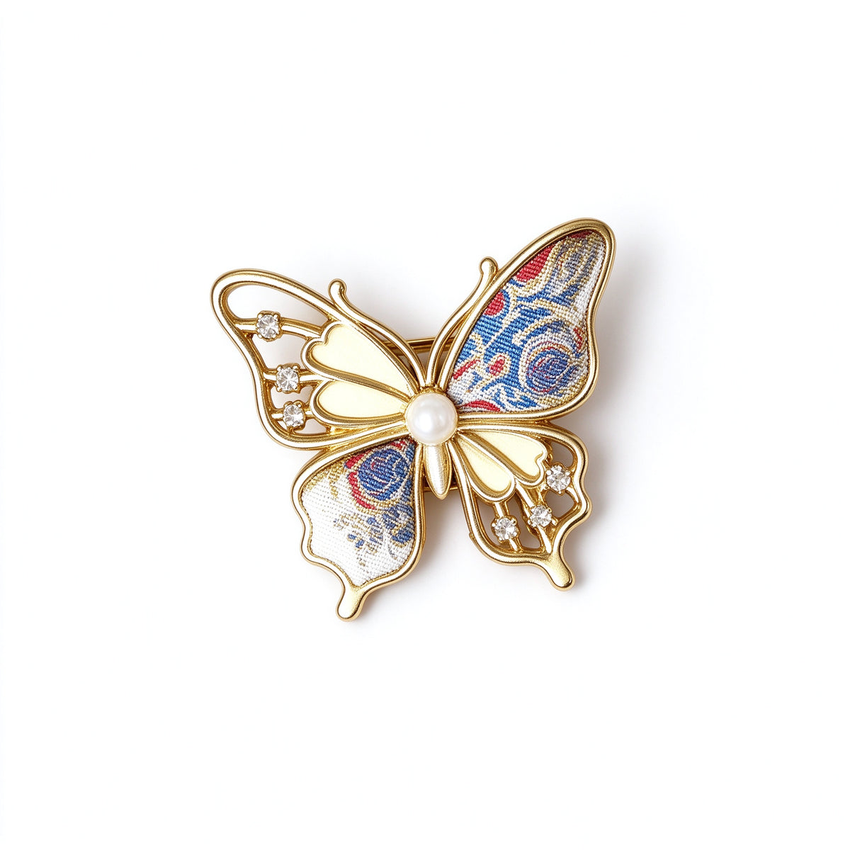 Butterfly Reverie Openwork Brooch — Song Brocade