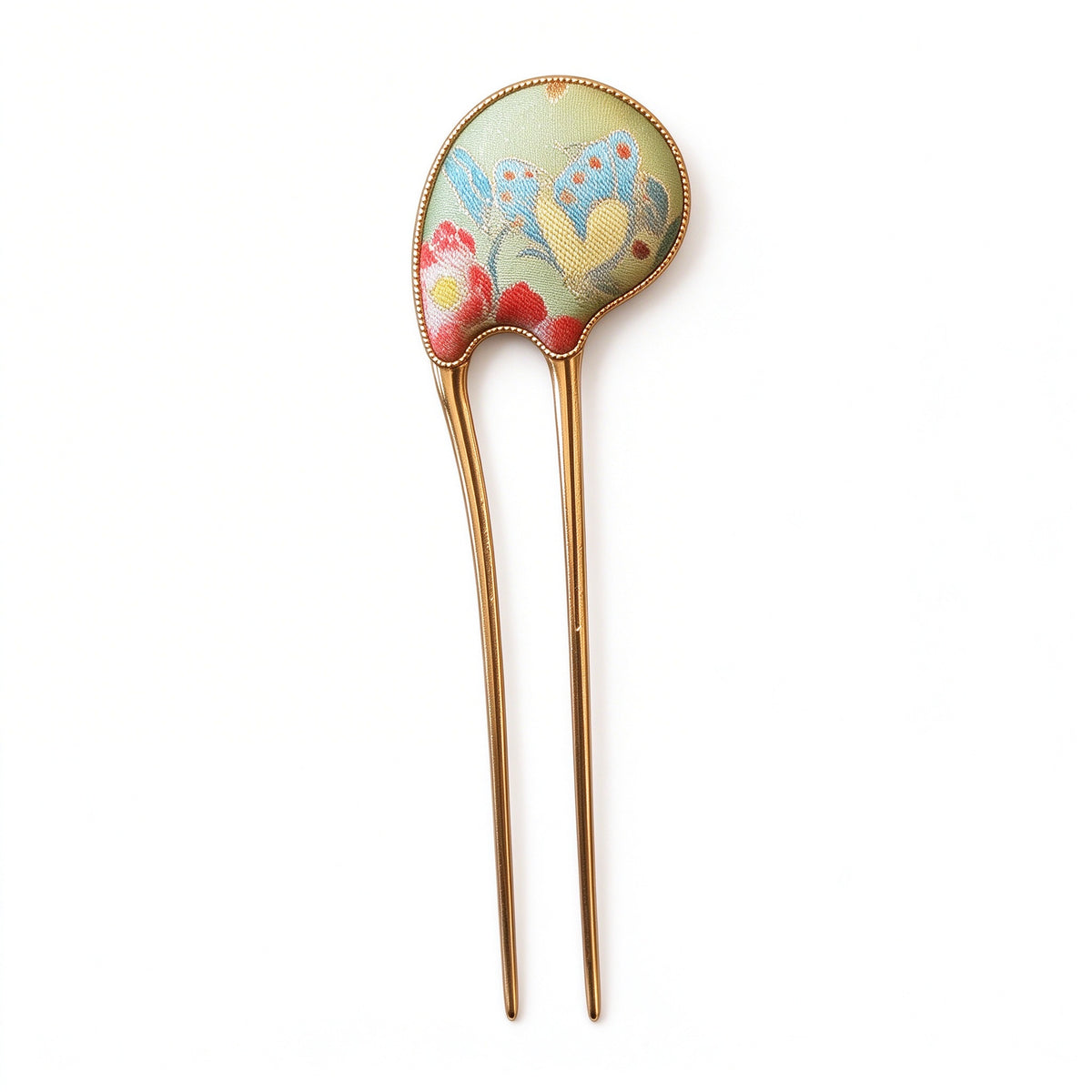 Song Brocade U-Pin Hair Fork