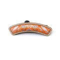 Song Brocade Crystal Arc Barrette