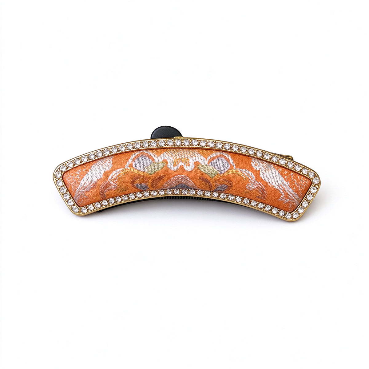 Song Brocade Crystal Arc Barrette