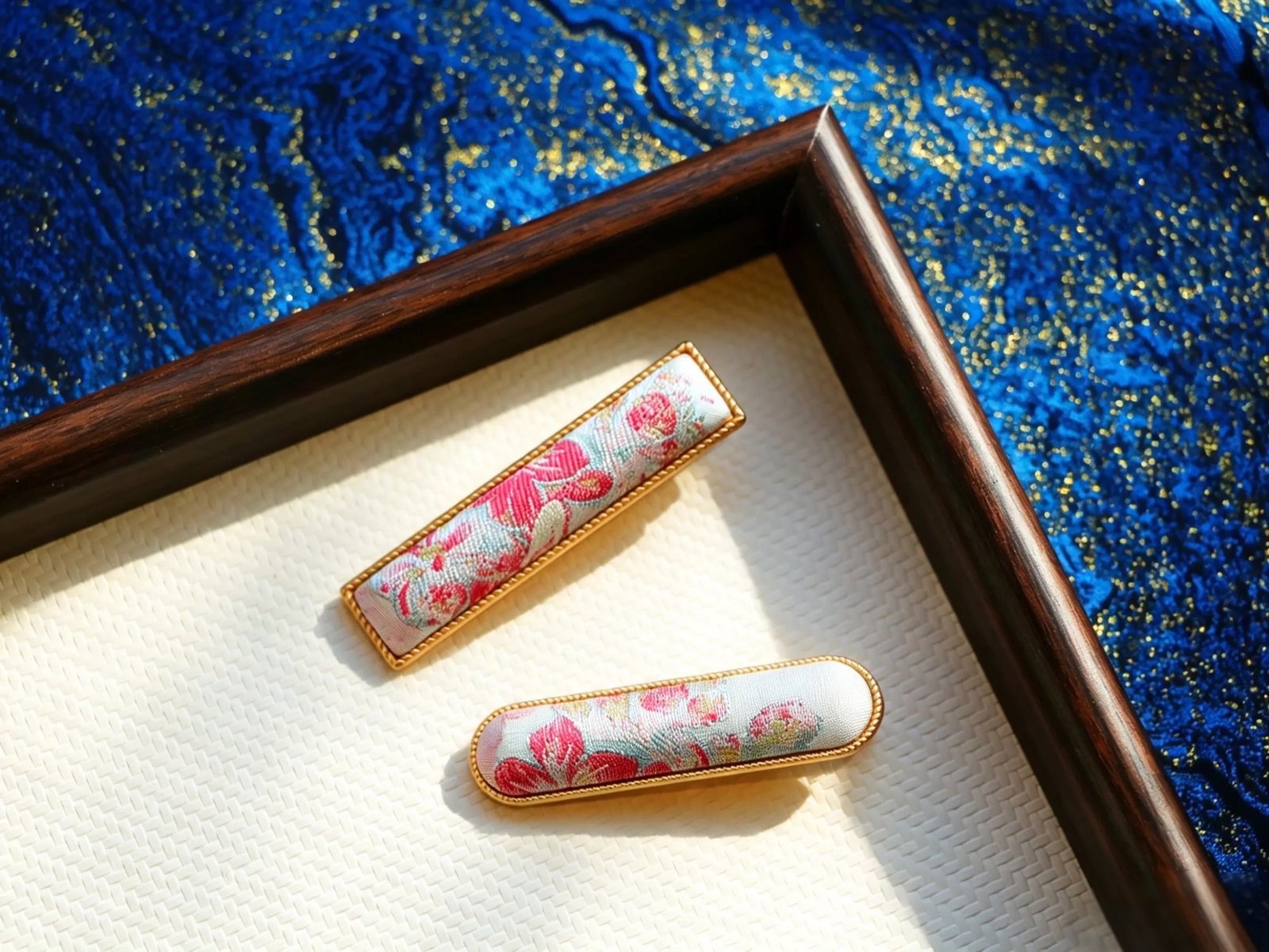 Blossom Silk Scrunchie